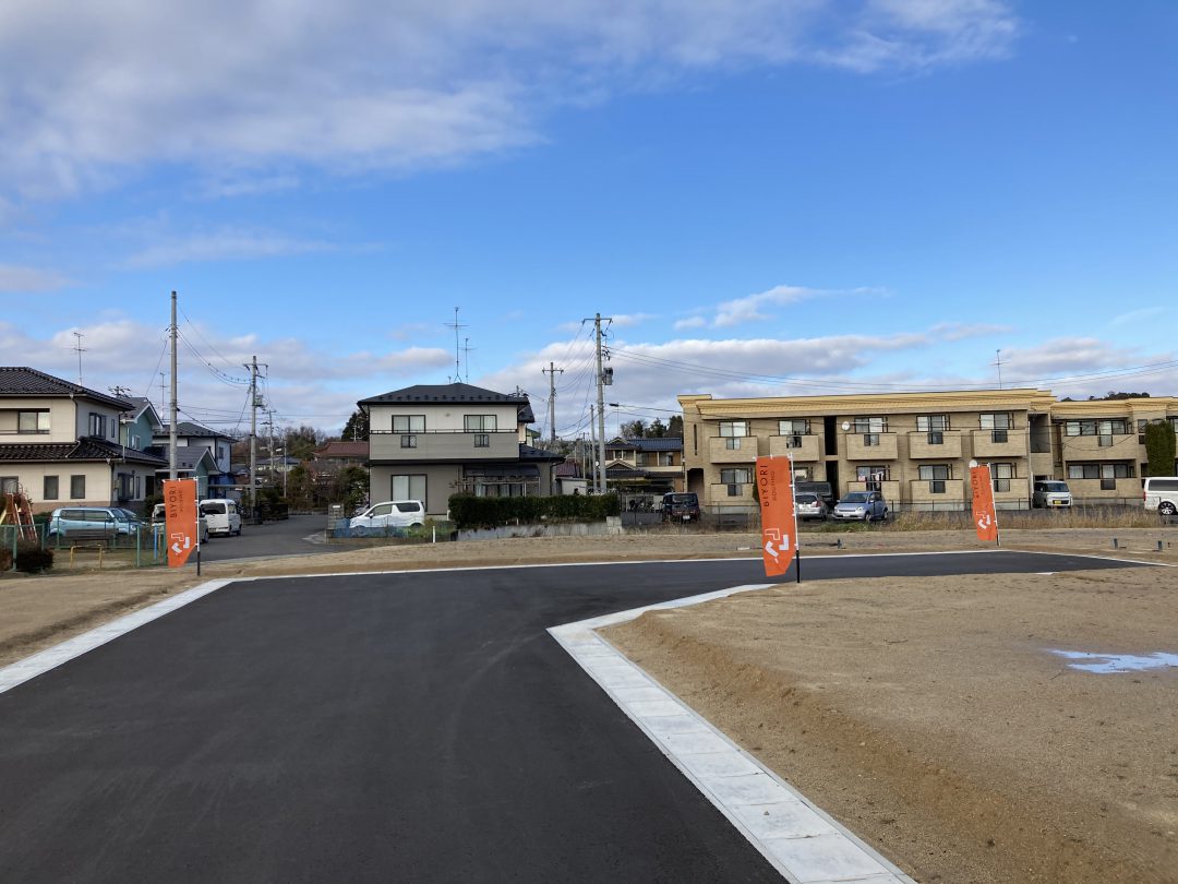 郡山市富久山町町裏